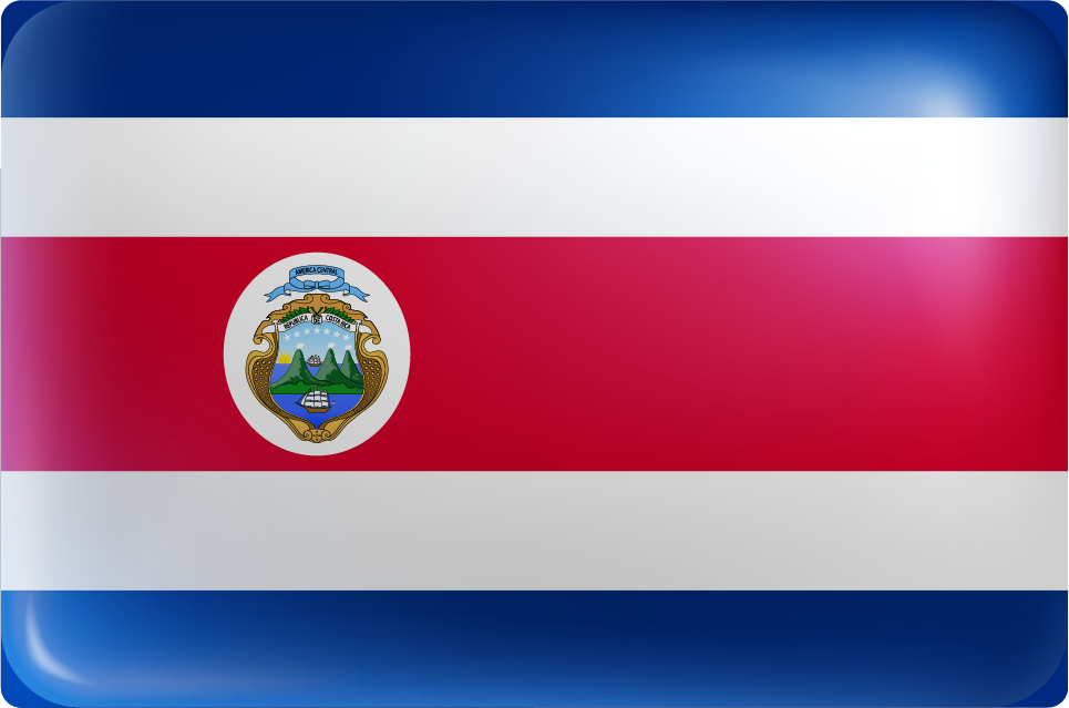 Flag Costa Rica